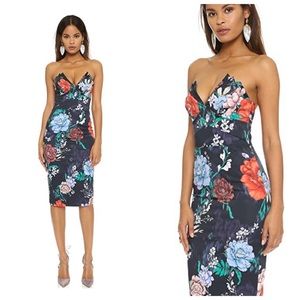 La Maison Taluhla Low Light Strapless Dress